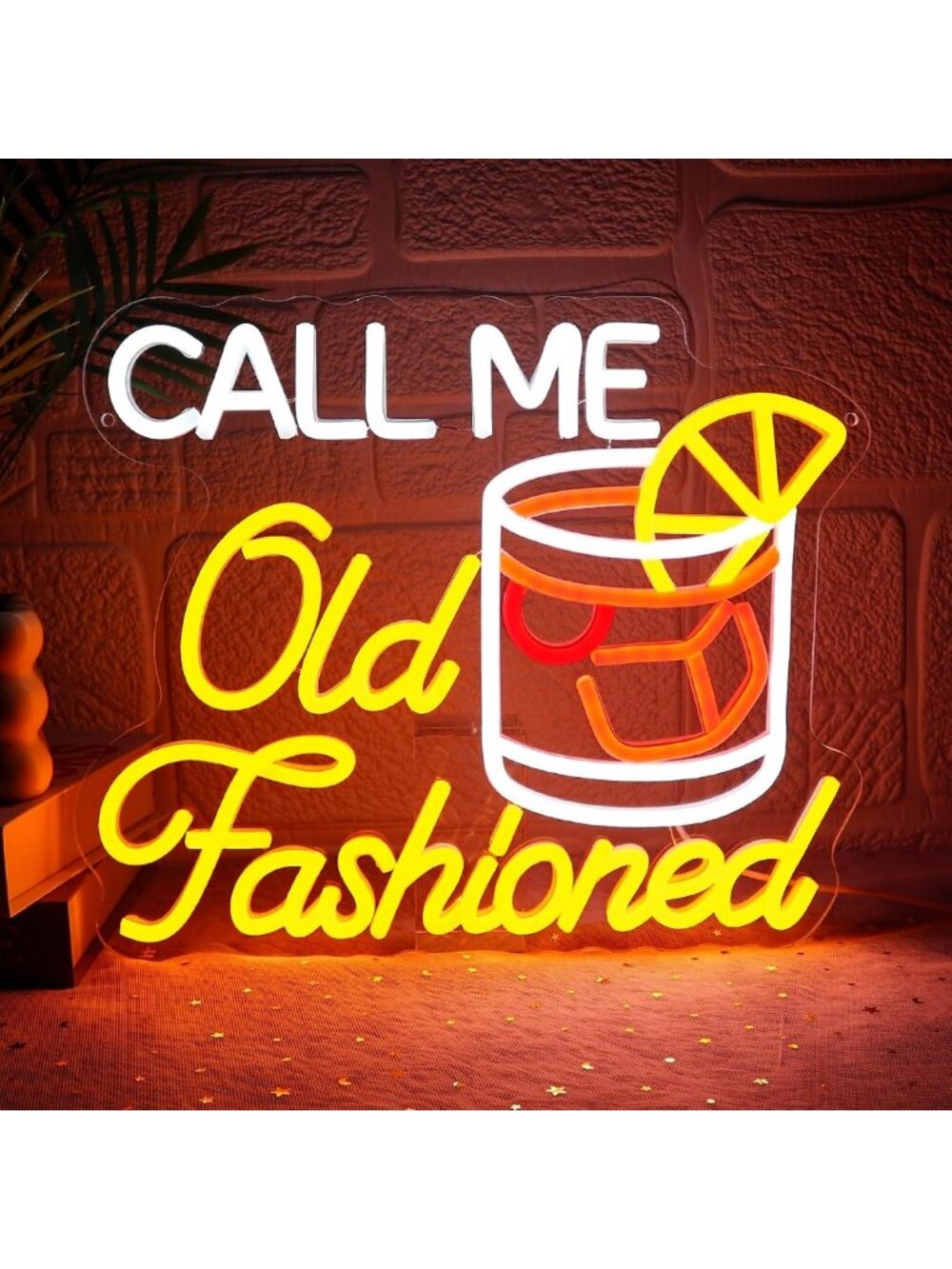 Dimmable Neon Wall Sign for Home Bar Decor | USB Powered Whiskey Light Gift
